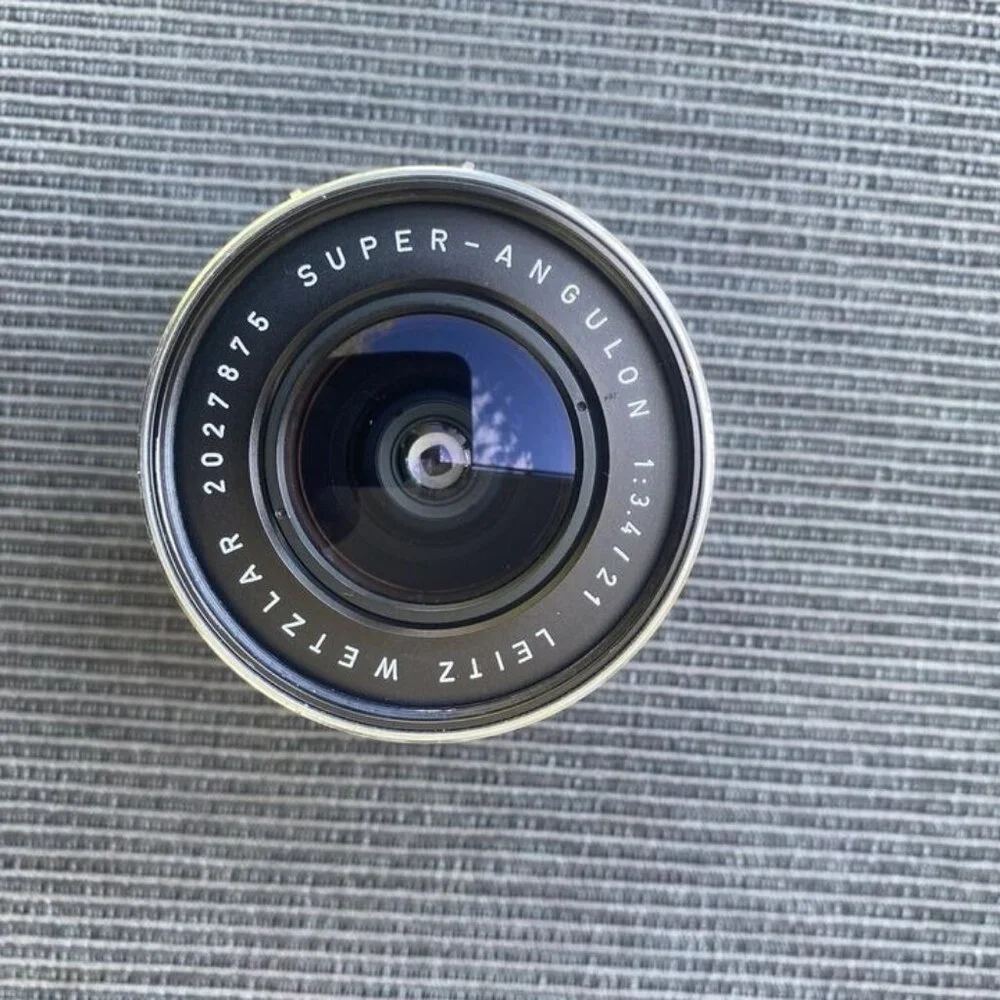 Leica M5 with Summilux, Summicron and super Angulon